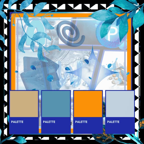 Blue Abstract