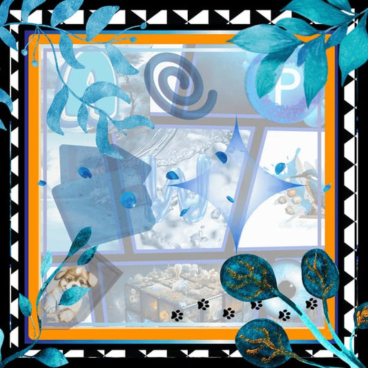 Blue Abstract