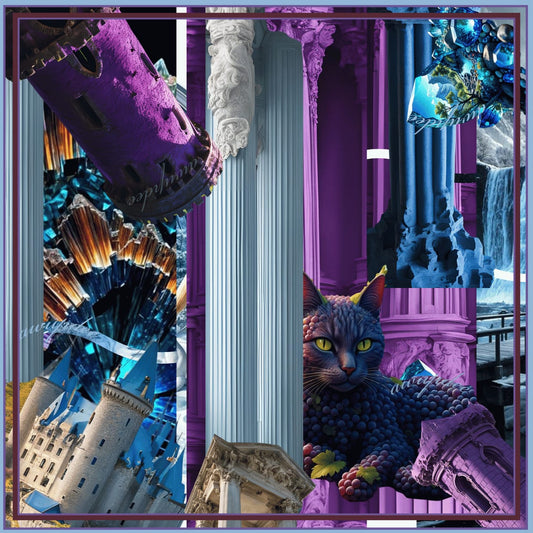 Purple Columns